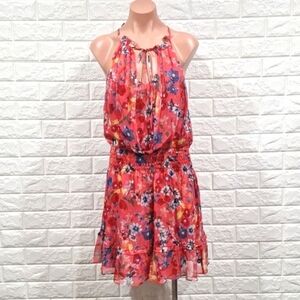 PARKER Serenity Floral Silk Minidress